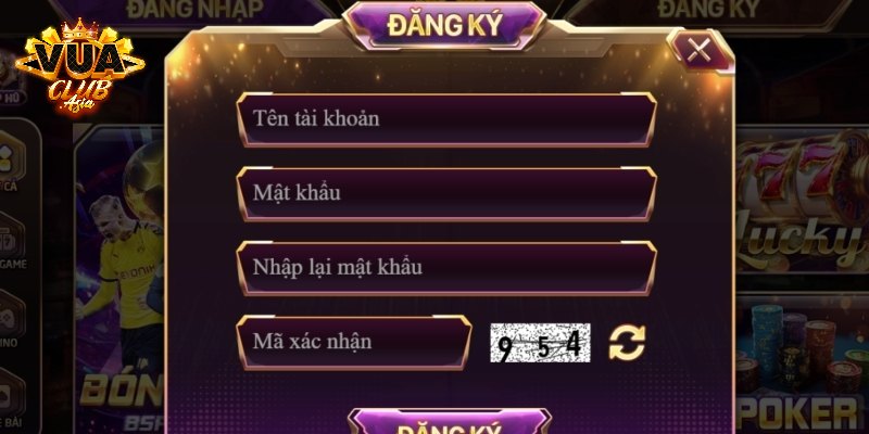 Hướng dẫn đăng ký Vuaclub