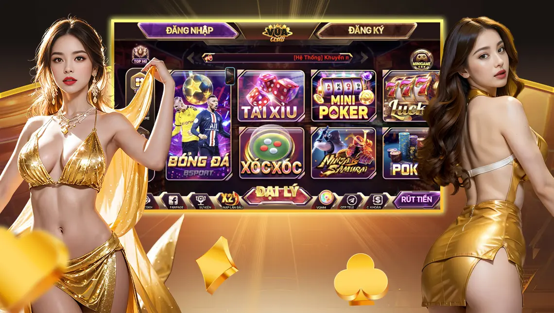 cổng game Vuaclub khuyến mãi khủng