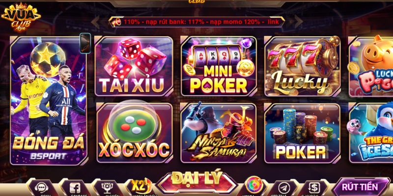 Giới thiệu về cổng game Vuaclub