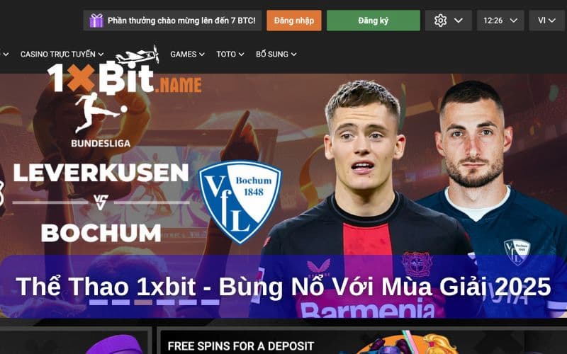 Khám phá Thể Thao 1xbit